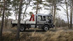 Volvo FL 4x4 in het bos Volvo FL 4x4 in het bos